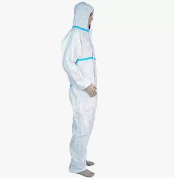 Επικίνδυνα χημικά χειρισμού κοστούμια προστασίας μολυσματικών ασθενειών σώματος PPE πλήρη