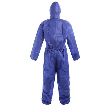 Χημικών ουσιών προστατευτικό ενός κομματιού PPE κοστούμι σώματος ασφάλειας πλήρες