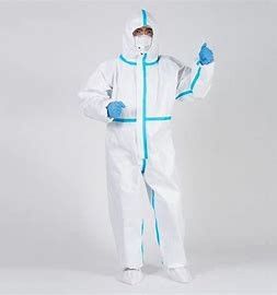 Χημικό προσωπικό προστατευτικό κοστούμι ασφάλειας σώματος κινδύνου πλήρες ιατρικό