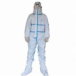 Χημικός προστατευτικός μίας χρήσης πλήρης ιματισμός κοστουμιών προστασίας σώματος