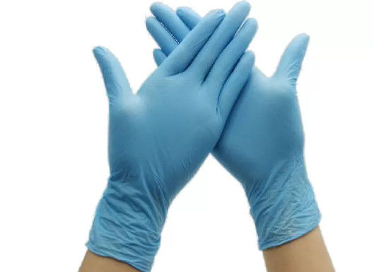Σκληραγωγημένα 7 Mil φτηνά σκονών ελεύθερα γάντια διαγωνισμών νιτριλίων μίας χρήσης