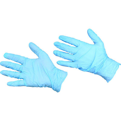 Μίας χρήσης για πολλές χρήσεις γάντια νιτριλίων αντι αλλεργίας μεγάλα για την πώληση