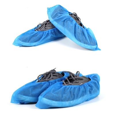 Πλαστική μπλε αντιολισθητική ολίσθηση καλύψεων προστάτη παπουτσιών μη