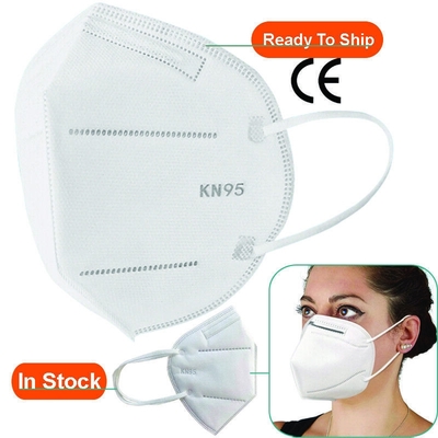 Ιατρική προστατευτική μάσκα φίλτρων σκόνης Kn95 μοριακή